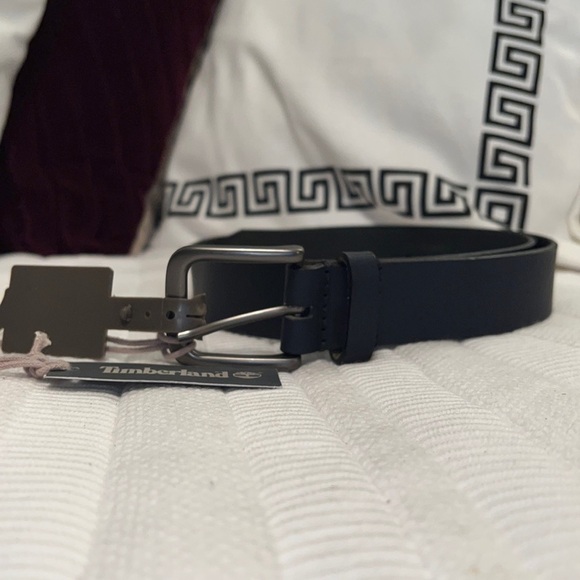 New with Tags Men’s Timberland Navy Belt Size 32 - Picture 1 of 5
